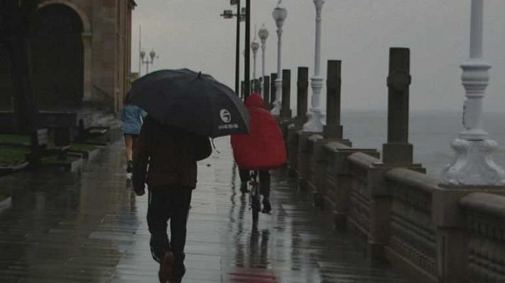 El tiempo - Cielo muy nuboso en Galicia