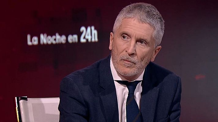 La noche en 24h - Marlaska cesa de su puesto en Venezuela al comandante imputado en el 'caso Koldo': "Ante imputaciones, reaccionamos"