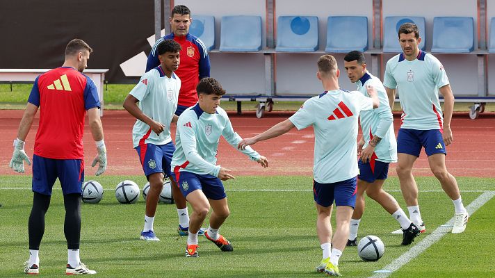 La Selección española con todo listo para el amistoso con Colombia