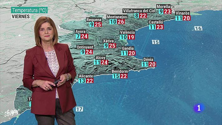 El tiempo en la Comunitat Valenciana - 21/03/2024