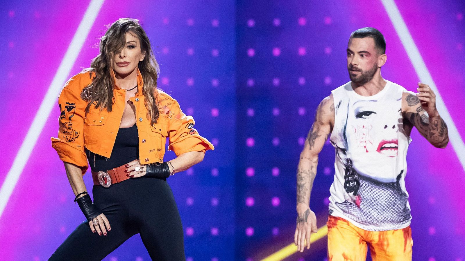 Nick y Sabrina Salerno, "No controles" en 'Baila como puedas'