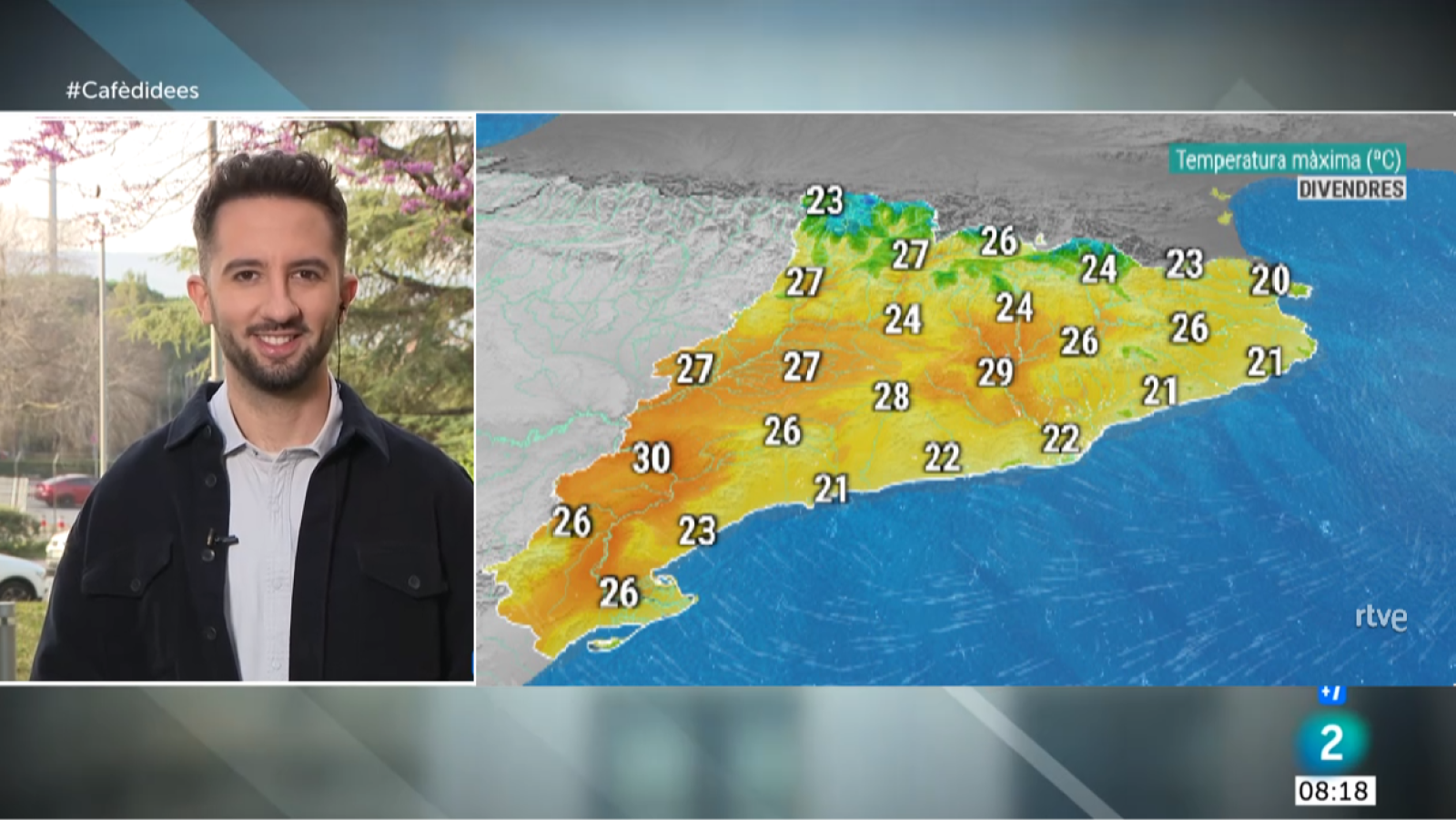El Temps - Divendres de calor, però amb canvis per Setmana Santa | Veure