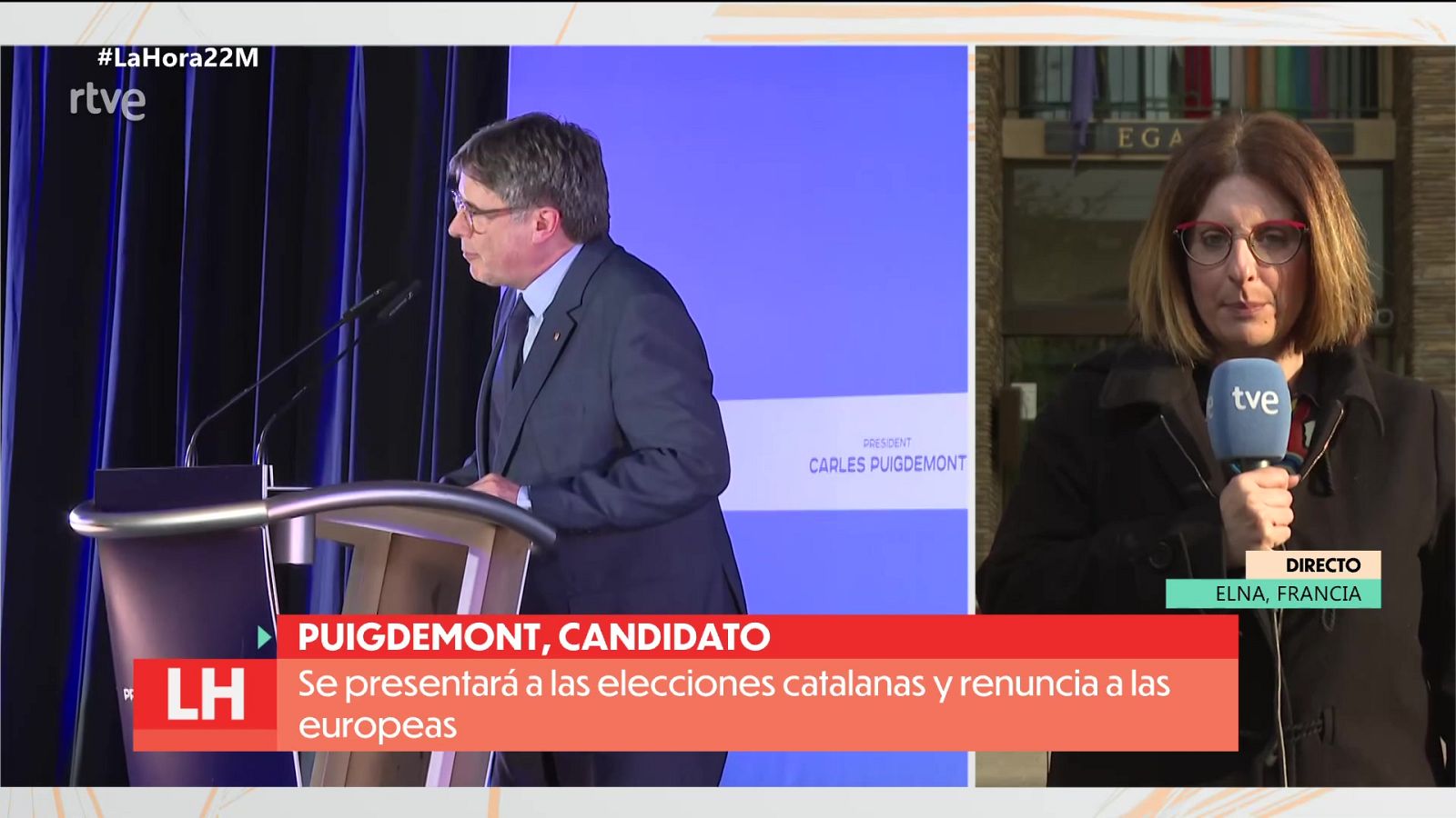 La hora de La 1 - 22/03/24 - ver ahora