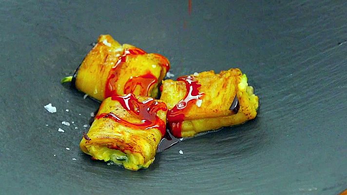 El señor de los bosques - Receta de berenjenas rellenas de queso