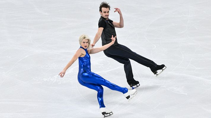 Olivia Smart y Tim Dieck se meten en la final de danza rítmica del Mundial de Patinaje Artístico