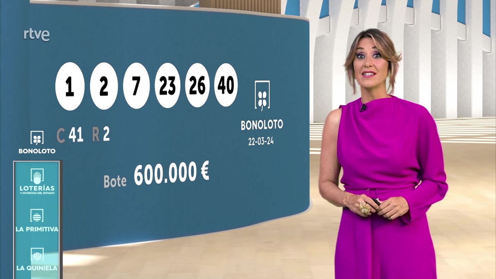 Sorteo de la Bonoloto y Euromillones: 22/03/2024