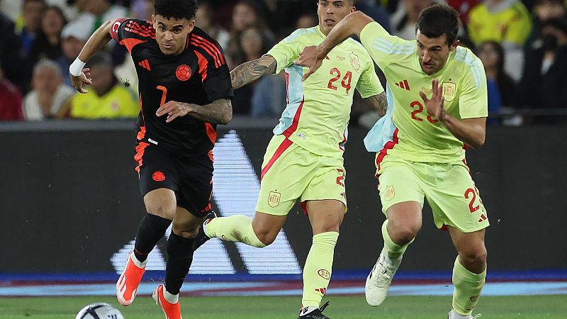 Resumen y goles del España - Colombia, partido amistoso