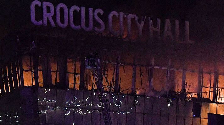 Telediario Fin de Semana - El Estado Islámico perpetra una matanza en un auditorio de Moscú: los terroristas dispararon indiscriminadamente contra los asistentes