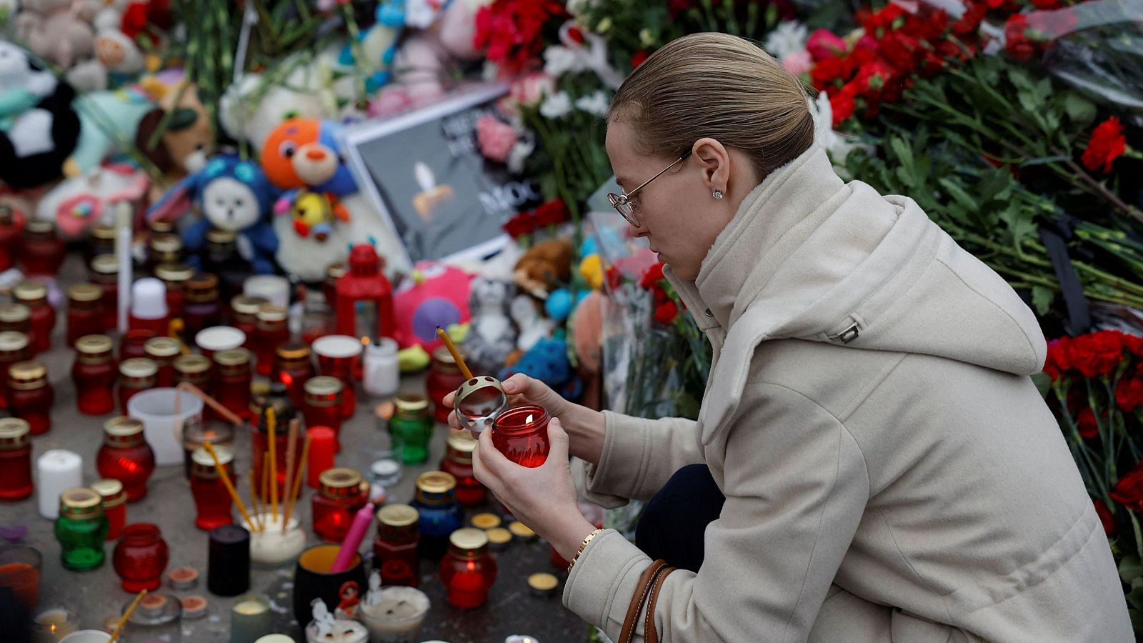 Día de luto en Rusia por las víctimas del atentado en Moscú | Ver