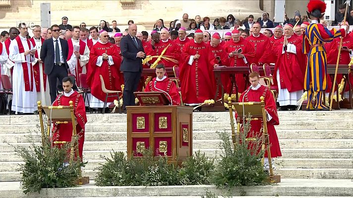 Domingo de Ramos desde Roma