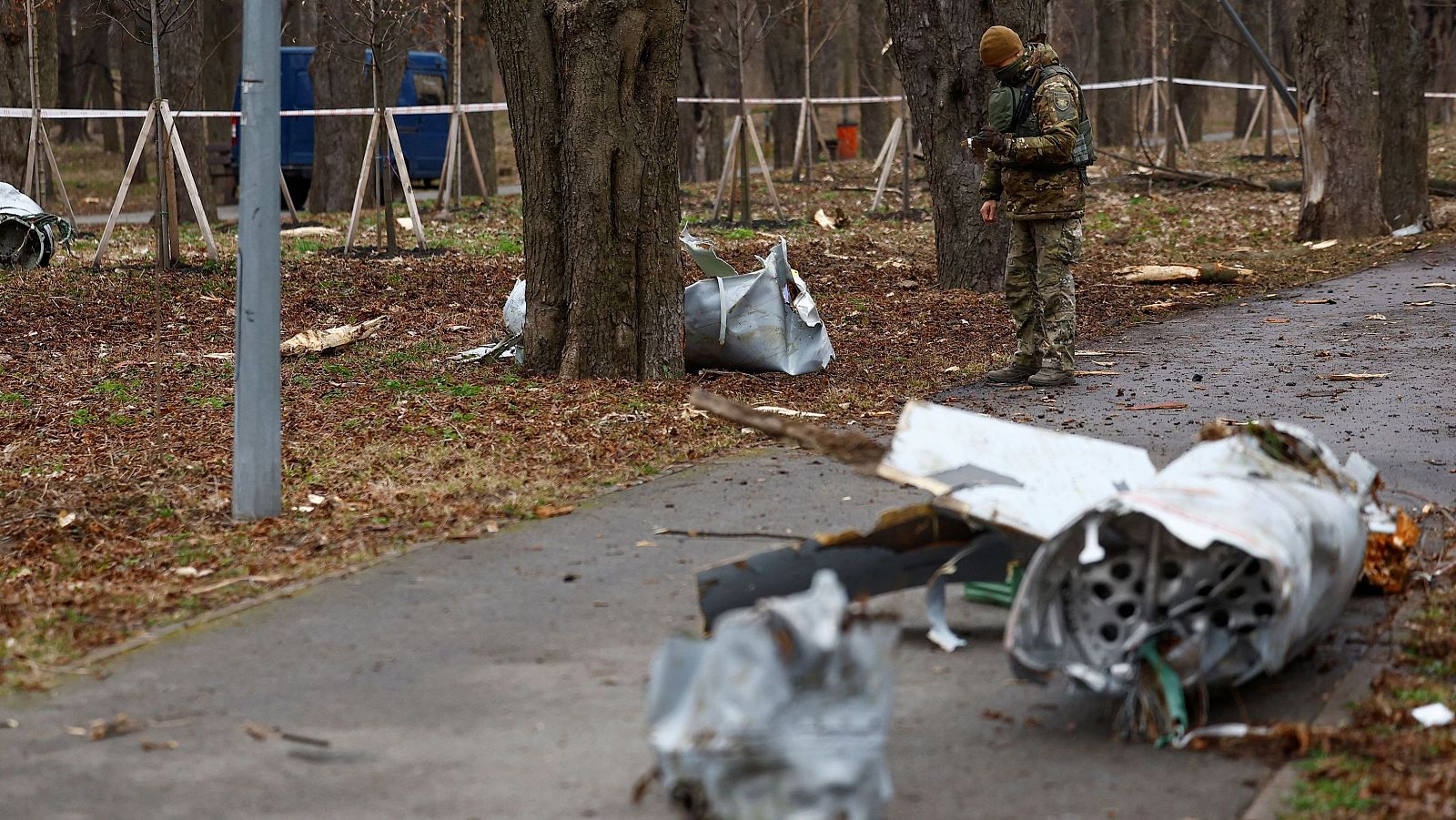 Rusia ataca con misiles Kiev y Leópolis