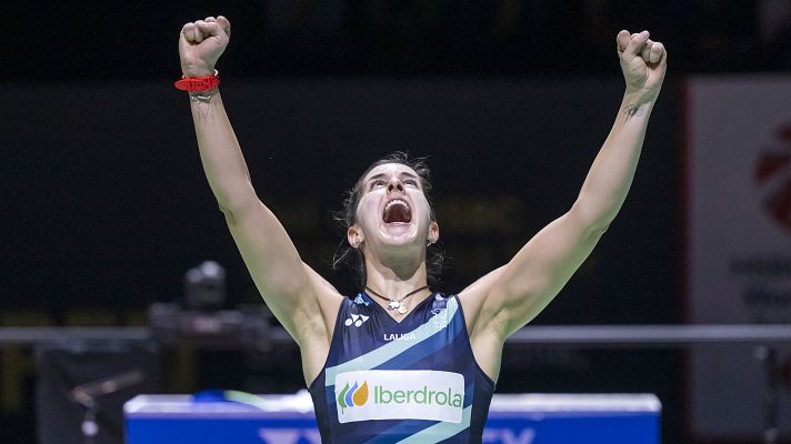 Carolina Marín levanta una bola de campeonato para ganar en Suiza y sumar su segundo torneo consecutivo