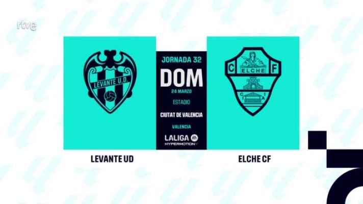 Resúmenes de LaLiga - Levante - Elche: resumen del partido de la 32ª jornada