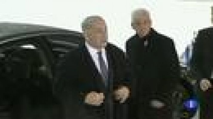 Telediario 1 - Netanyahu y Merkel discrepan