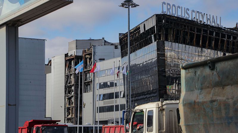 Rusia niega la autoría del Dáesh en los atentados de Crocus City Hall