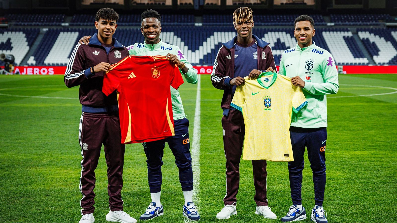 España - Brasil: partido contra el racismo que sufre Vinicius | Ver