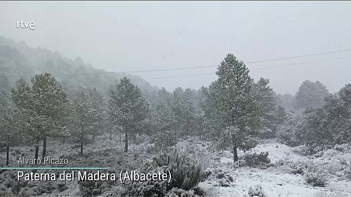 Precipitaciones localmente fuertes o persistentes en Pirineos y oeste de Galicia