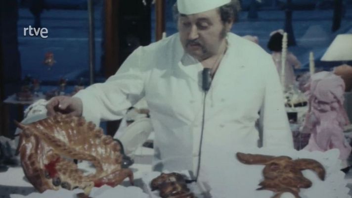 Arxiu TVE Catalunya - Antoni Escribà fent mones de Pasqua