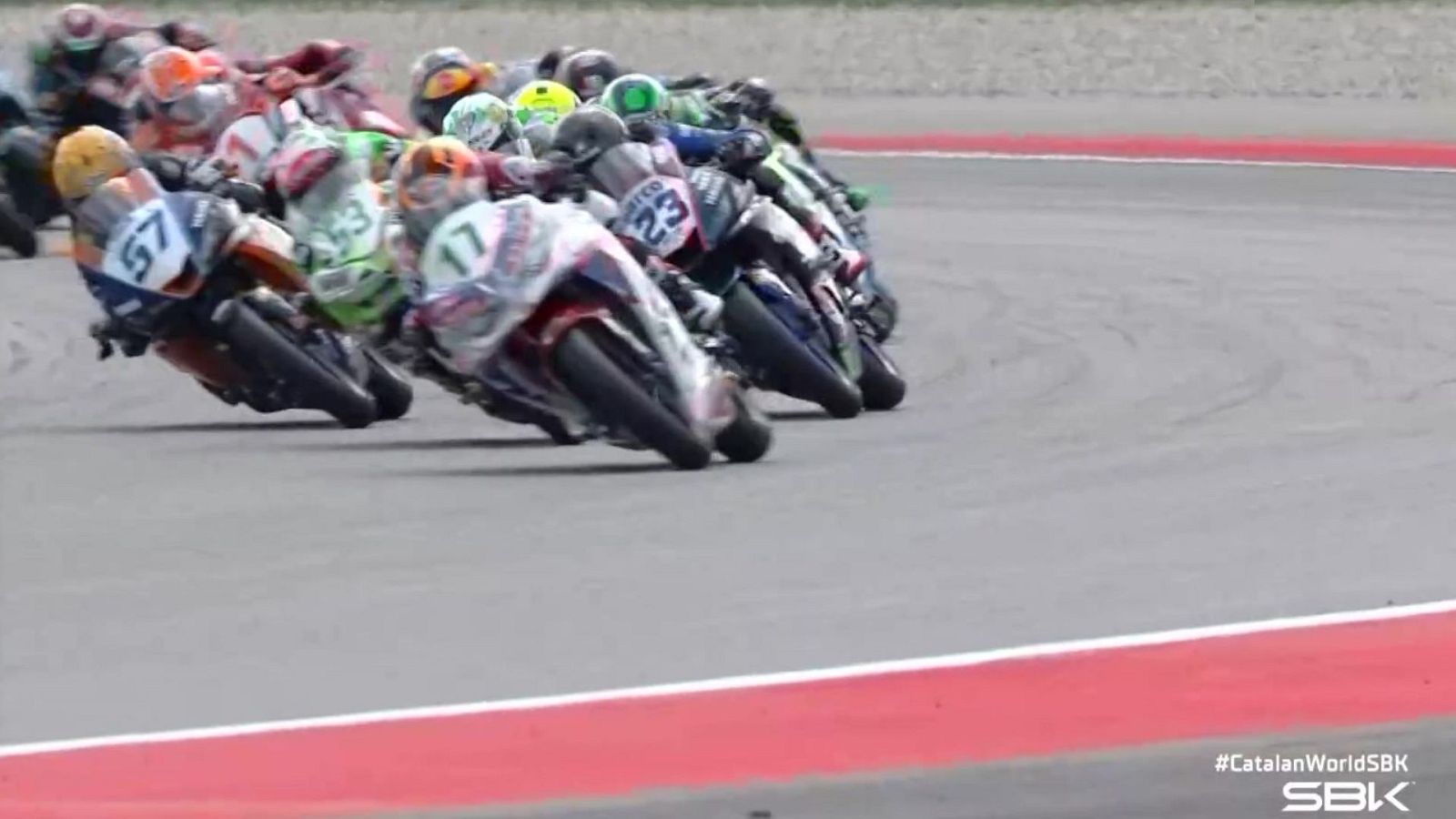 Superbike - Campeonato del Mundo Prueba Catalunya. WorldSSP300 2ª Carrera - ver ahora