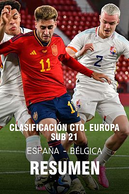 España - Bélgica. Resumen del partido de la selección sub-21