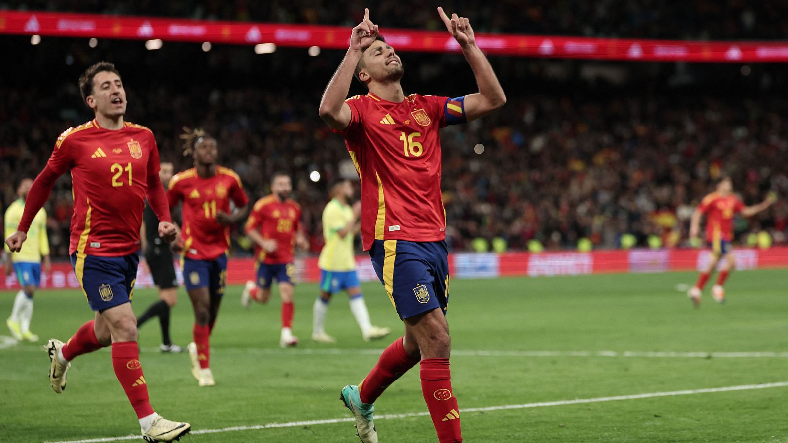 España - Brasil | Rodri repite gol de penalti