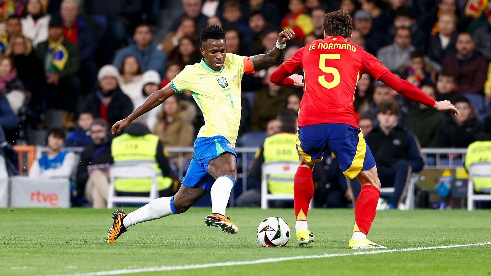 Fútbol - UEFA Amistoso Selección Absoluta Masculina: España - Brasil