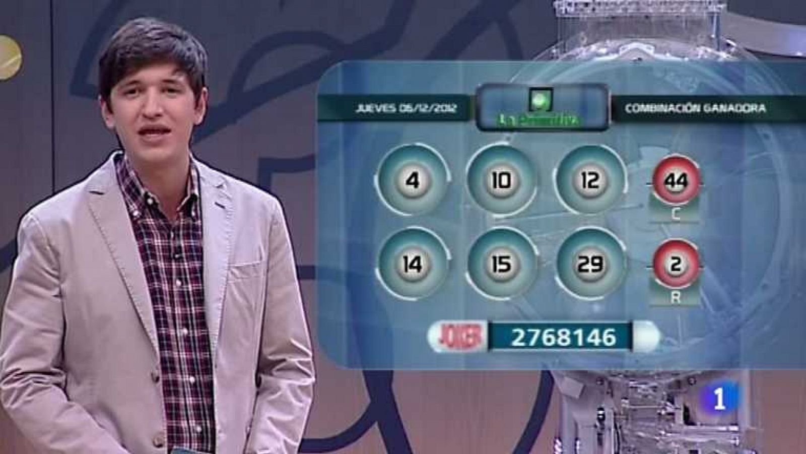 Loterías: Lotería Nacional + Primitiva - 06/12/12 | RTVE Play