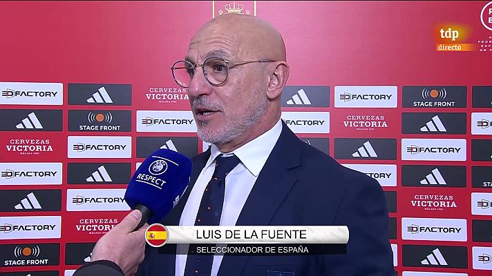 Estudio Estadio - Luis de la Fuente: "Aquí no hay partidos amistosos. Nos jugamos mucho prestigio"