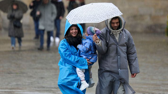 La borrasca Nelson trae cielos nubosos y precipitaciones casi generalizadas