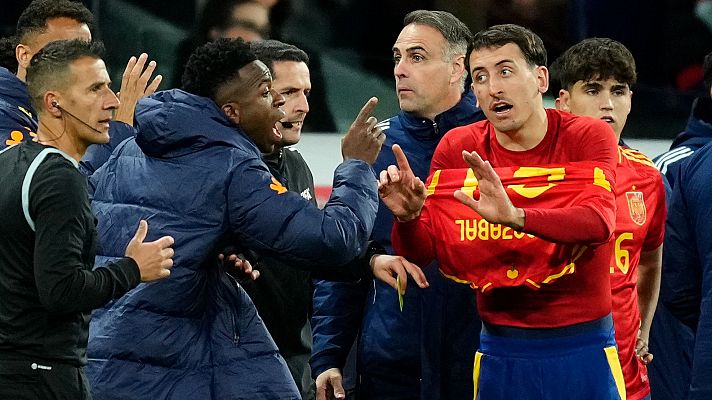 Telediario Matinal - Vinícius, protagonista de la trifulca final en el amistoso con España