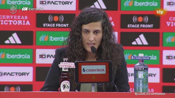 Fútbol - Montse Tomé, sobre el favoritismo de España en los Juegos: "Es una etiqueta que te ponen porque te la has ganado"