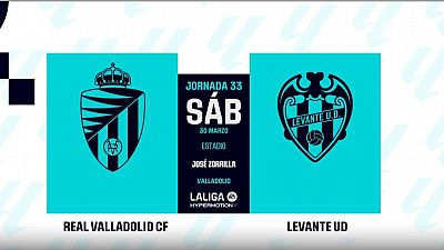 Valladolid - Levante: resumen del partido de la 33 jornada de Liga | Segunda
