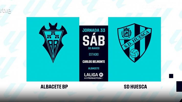 Albacete - Huesca: resumen del partido, 33ª jornada | 2ª