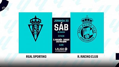 Sporting - Racing Santander: resumen del partido de la 33 jornada de Liga | Segunda
