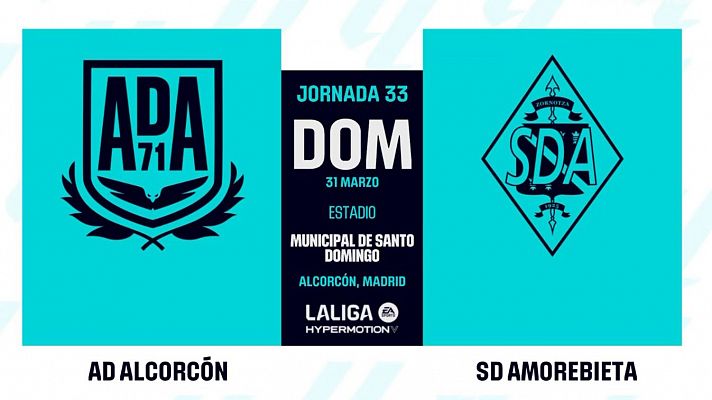 Alcorcón - Amorebieta: resumen del partido, 33ª jornada | 2ª