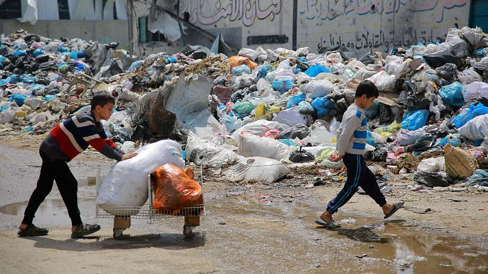 Telediario 1 - Guerra de Gaza: 11 días de asedio a los hospitales de la Franja