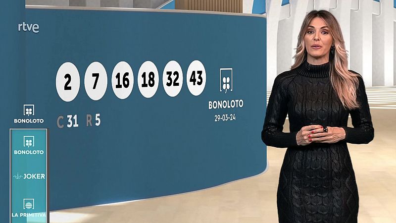 Sorteo de la Bonoloto y Euromillones del 29/03/2024 - ver ahora