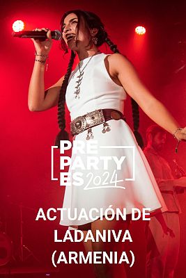 Eurovisión - Ladaniva (Armenia) canta "Jako"