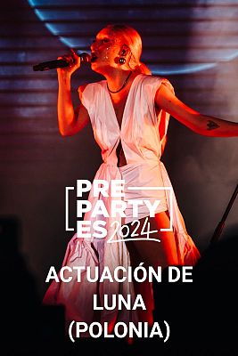 Eurovisión - Luna (Polonia) canta "The Tower"