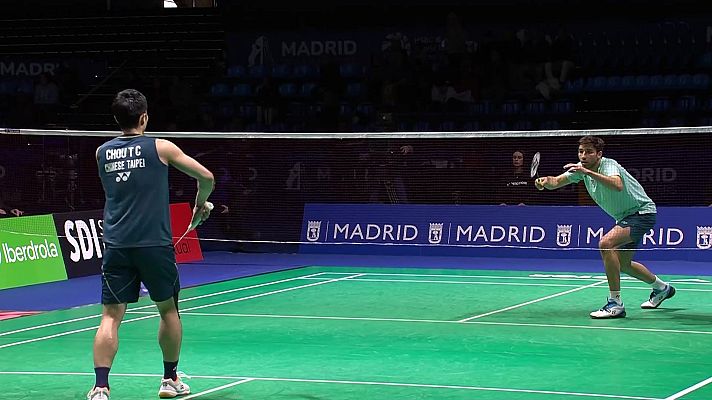 Bádminton - BWF World Tour Super 300 Madrid Spain Masters. Semifinal Individual masculina