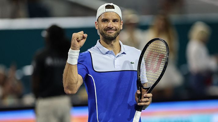 Dimitrov-Sinner, final masculina en Miami