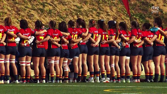 Resumen del España 24 - 0 Portugal en el Europeo de Rugby femenino