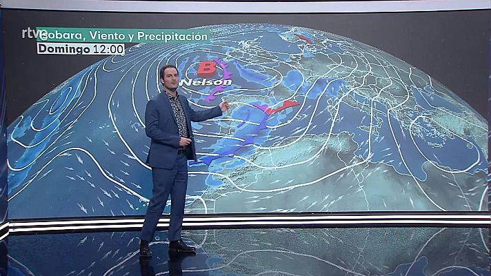El tiempo - Intervalos de viento fuerte y rachas muy fuertes en la mitad sur del litoral mediterráneo peninsular y Canarias