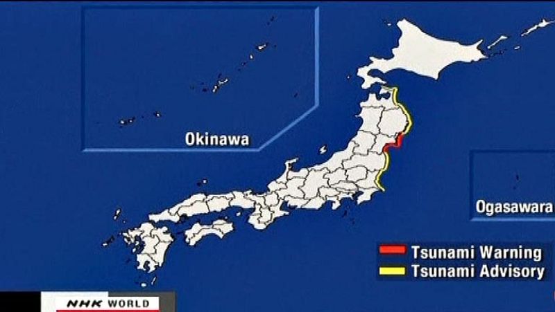 Un terremoto de magnitud 7.3 sacude los edificios y provoca una alerta de tsunami en Japón 