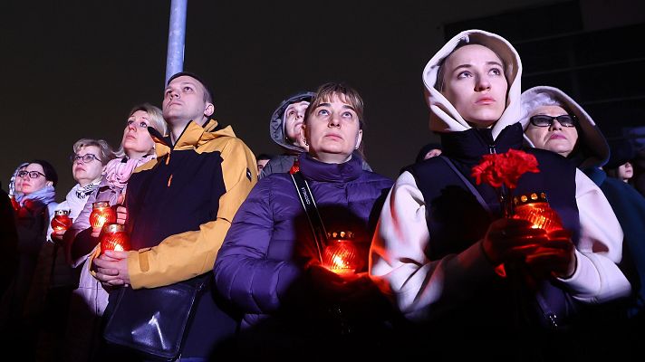 Telediario Fin de Semana - Tras los atentados en Moscú, muchos migrantes de Tayikistán y otras ex repúblicas soviéticas de Asia Central están saliendo de Rusia