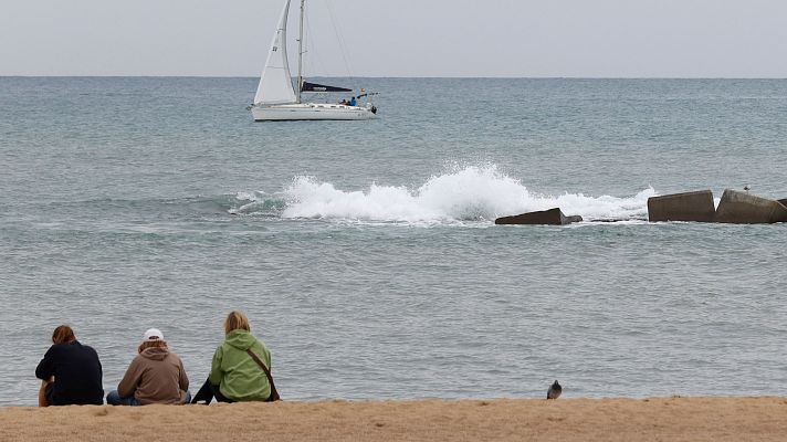 Rachas muy fuertes de viento en la costa Cantábrica