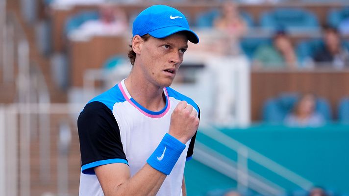 Telediario Matinal - Sinner gana a Dimitrov en Miami con puntos como estos