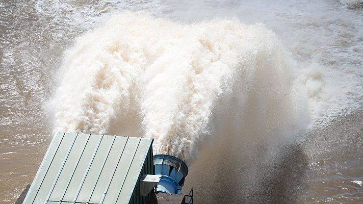 Telediario 1 - Los efectos de 'Nelson' se dejan notar en toda España