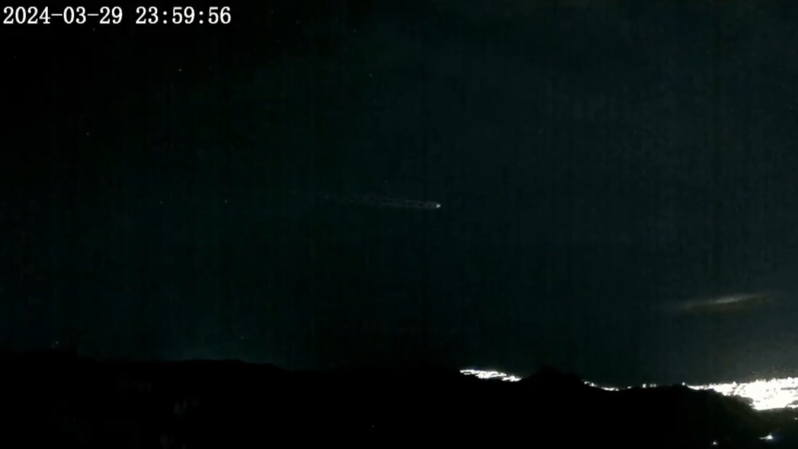 El destello percibido el pasado fin de semana en España se trata de un "bólido rozador" | Ver