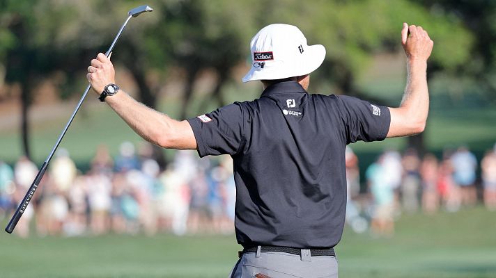 Ni el propio Peter Malnati se cree su hoyo en uno en el Abierto de Houston